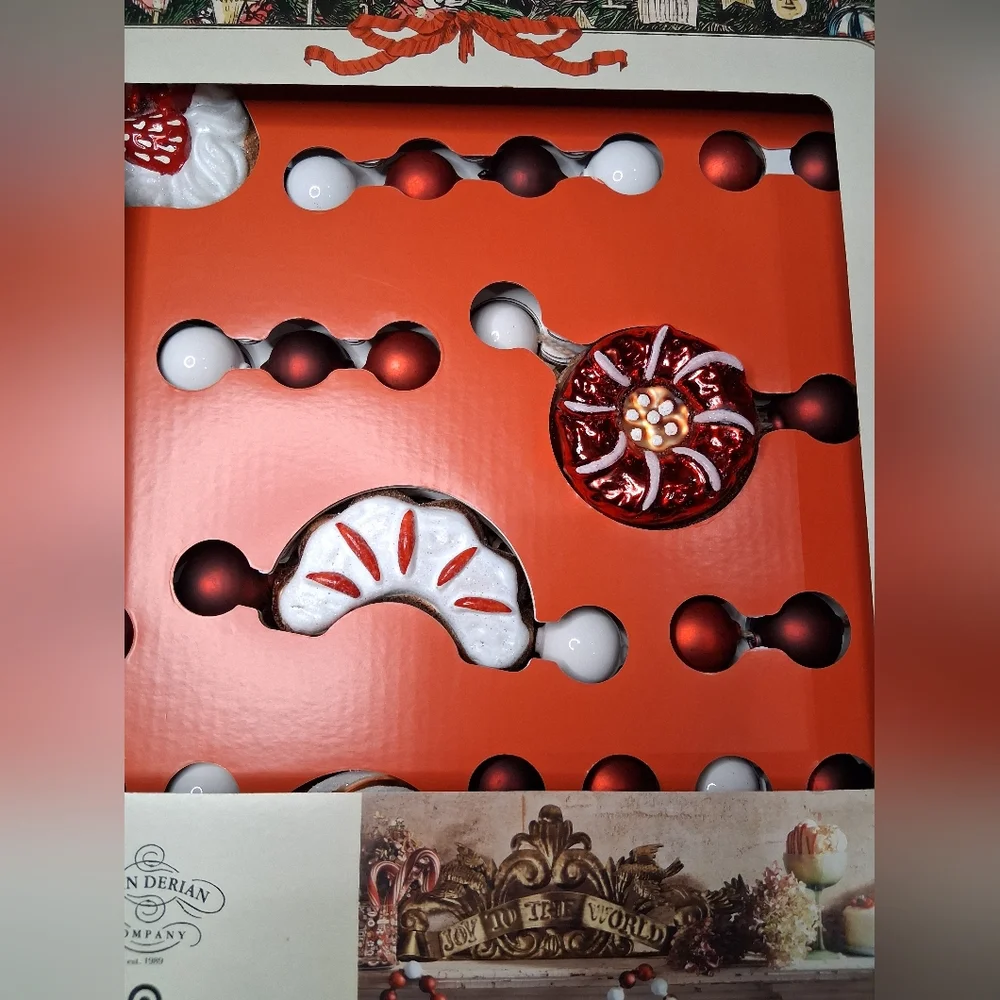 John Derian for Target COOKIE GARLAND Glass Christmas 2025 5' New in sealed Box
